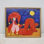 1745 4067 Oljemålning